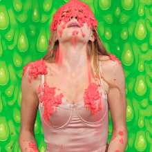 PieZone: This Prissy Blonde Does Not Want to Get Slimed!