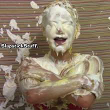 SlapstickStuff: Riley Goes Cake Diving in Another SS231 Scene!