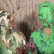 Anglefan: Amazing chunky green slime scene
