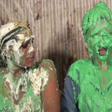 Anglefan: Amazing chunky green slime scene