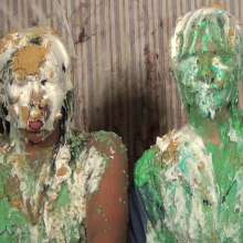 Anglefan: Amazing chunky green slime scene