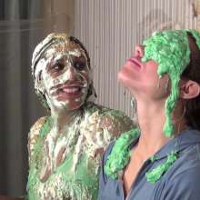 Anglefan: Amazing chunky green slime scene