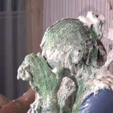 Anglefan: Amazing chunky green slime scene