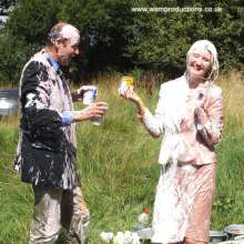 WSMProductions: Wet, Slapstick and Muddy Fun  with Custard Couple