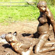 WSMProductions: Wet, Slapstick and Muddy Fun  with Custard Couple