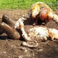 WSMProductions: Wet, Slapstick and Muddy Fun  with Custard Couple