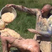 WSMProductions: Wet, Slapstick and Muddy Fun  with Custard Couple