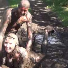 WSMProductions: Wet, Slapstick and Muddy Fun  with Custard Couple
