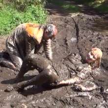 WSMProductions: Wet, Slapstick and Muddy Fun  with Custard Couple