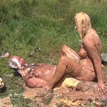 WSMProductions: Wet, Slapstick and Muddy Fun  with Custard Couple