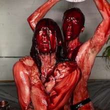 Alexxx: Alex and Harper Get Drenched in Fake Blood