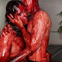 Alexxx: Alex and Harper Get Drenched in Fake Blood