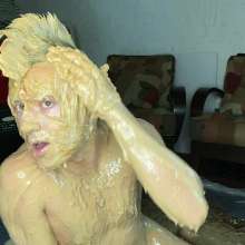 Alexxx: Alex Gets Trashed with Peanut Butter, Syrup, Pie and More