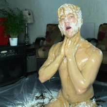 Alexxx: Alex Gets Trashed with Peanut Butter, Syrup, Pie and More