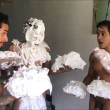 RevSlymsford: CFNM Messy X-Rated Model Agency: Naked, 'Drained' Boys Pied