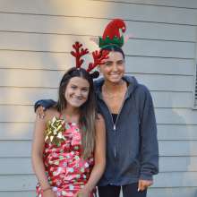 FunFilled Photography: Sneak peek of new Christmas trivia shoot with Mallory and Caprice!