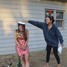 FunFilled Photography: Sneak peek of new Christmas trivia shoot with Mallory and Caprice!