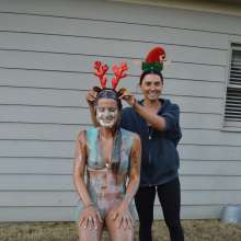 FunFilled Photography: Sneak peek of new Christmas trivia shoot with Mallory and Caprice!