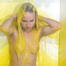 bosunbob: Photoset of Chloe Toy playing "In My Pants" lots of gungey knicker filling