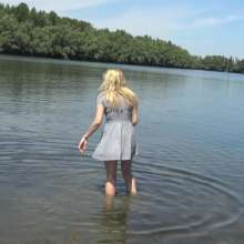 Wamtastic Jessica: Eileen Is Wet with a Lab!