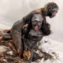 Messygirl: New Messygirl Download: Grease Wrestling Girls