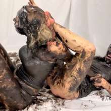 Messygirl: New Messygirl Download: Grease Wrestling Girls