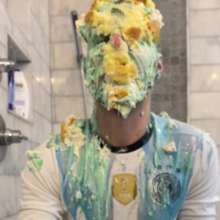 RubberPie: Higher Or Lower Game: Humiliating Pies and Gunge