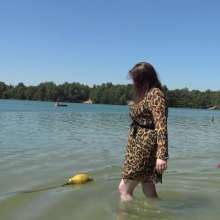 Wamtastic Jessica: Jacqueline Cougar Dress Swim