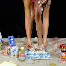 messyhot: Jade Makes Christmas Extra Messy