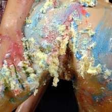 messyhot: Jade Makes Christmas Extra Messy