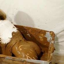 Kaydens: Kaydens White Outfit in the Mudpit
