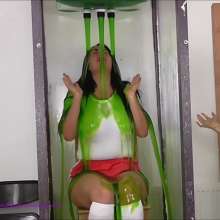 RevSlymsford: Nikki and Adriana Are Gunged and Pied In Sportswear