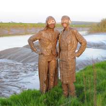 DungeonMasterOne: Office Mud Crawl Race with Susie and Honeysuckle!
