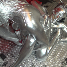 Jayce: "Silver Belle's" Lesbian Sex in Mehron!  5 Days only!