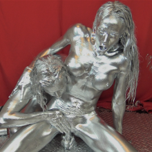 Jayce: "Silver Belle's" Lesbian Sex in Mehron!  5 Days only!