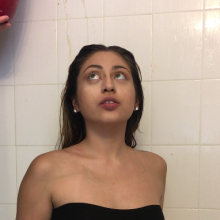 Slimed Models: Karina's Huge, Nasty Green Sliming