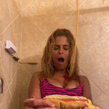 Slimed Models: Vivi Gets Absolutely Humiliated by Ketchup and Mustard