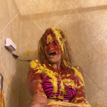 Slimed Models: Vivi Gets Absolutely Humiliated by Ketchup and Mustard