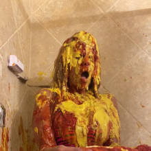 Slimed Models: Vivi Gets Absolutely Humiliated by Ketchup and Mustard