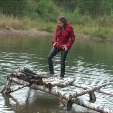 RevSlymsford: Swimming With Jacket, T-shirt, Jeans and Boots Continues