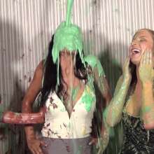 Anglefan: 3 very slimed hotties!