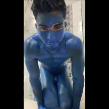 MessyGuys: Andy Takes a Paint Shower