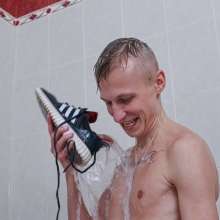 Wet Live Team: Artem Tore His Things Hard in the Jacuzzi!  Best Wetlook