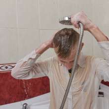 Wet Live Team: Artem Tore His Things Hard in the Jacuzzi!  Best Wetlook