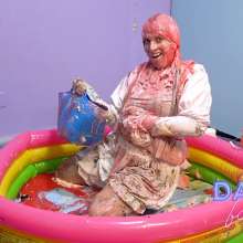 Darla DeVour: Darla Clowns Around and Cums 10 Times at Messy B-day Party