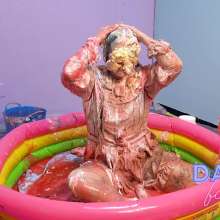 Darla DeVour: Darla Clowns Around and Cums 10 Times at Messy B-day Party