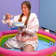Darla DeVour: Darla Clowns Around and Cums 10 Times at Messy B-day Party