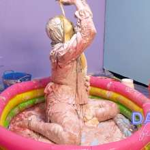 Darla DeVour: Darla Clowns Around and Cums 10 Times at Messy B-day Party