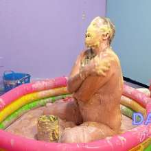 Darla DeVour: Darla Clowns Around and Cums 10 Times at Bday Party (Part 2)