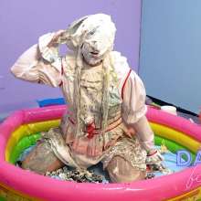 Darla DeVour: Darla Clowns Around and Cums 10 Times at Messy B-day Party